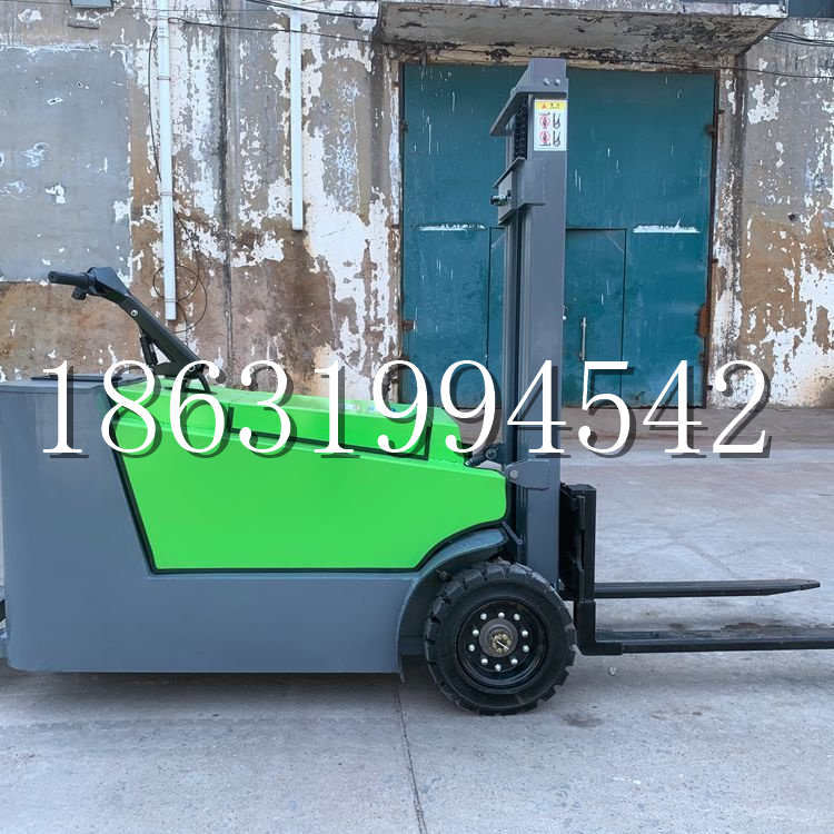 南区小型电动叉车1吨2吨步行站驾式电瓶堆高充电装卸车液压升降车铲车